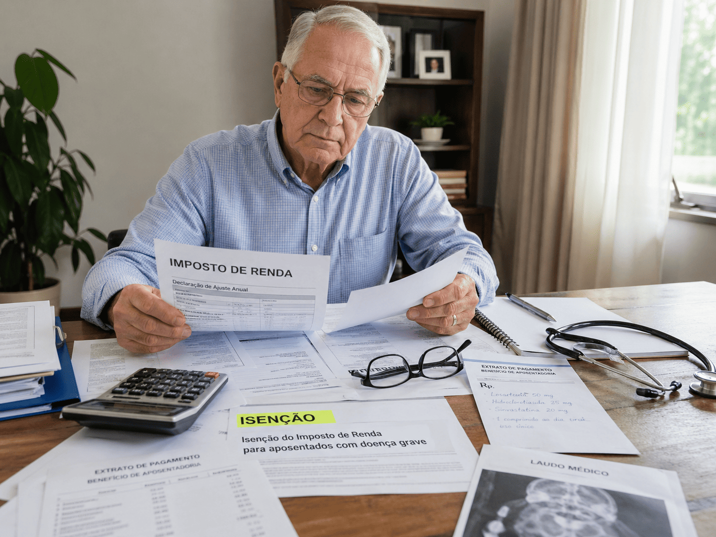 Isenção no Imposto de Renda para Aposentados com Doença Grave